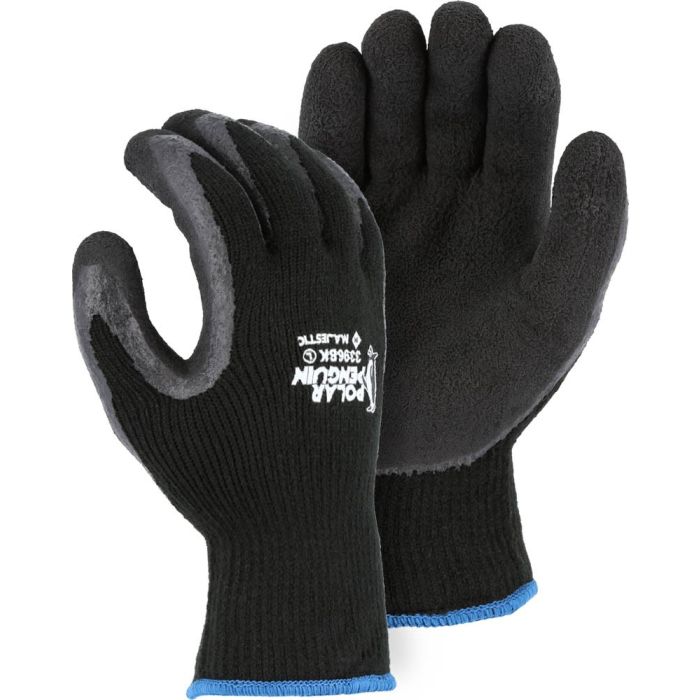 Majestic 3396BK Polar Penguin Winter Cut A2 Black Latex Glove