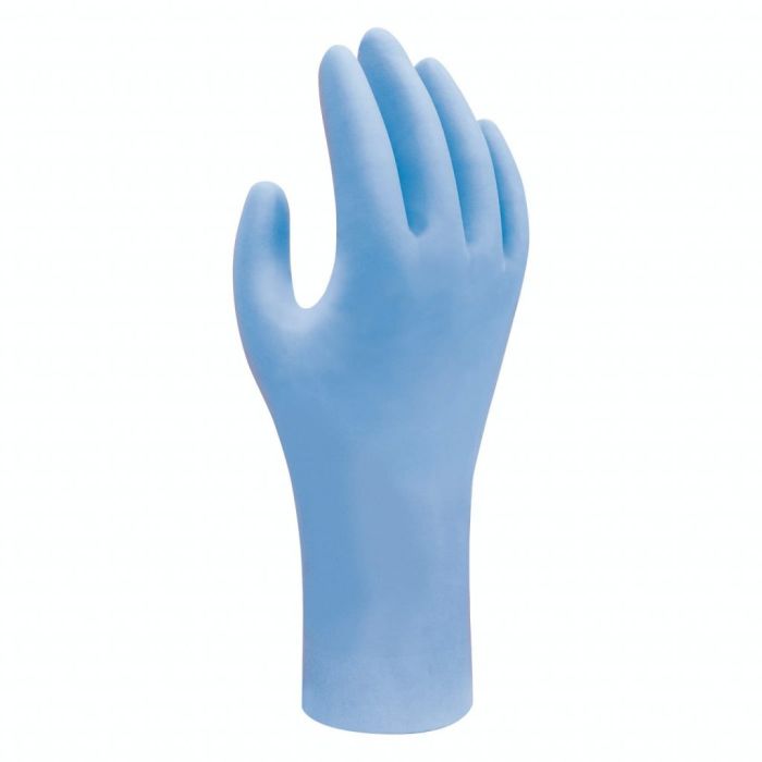 SHOWA 7500PF biodegradable nitrile disposable glove
