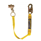 Guardian Fall Protection 01503 Rope Grab with 3' Shock Absorbing Lanyard