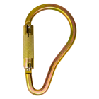 Guardian Fall Protection 01850 2" Gate Double-Locking Carabiner