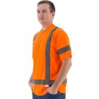 Majestic 75-5304 High Visibility Orange Short Sleeve Shirt