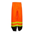 Kishigo RWP101 Orange Storm Stopper Pro Rainwear Pants