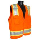 Radians SV6O Two Tone Surveyor Type R Class 2 Solid/Mesh Safety Vest
