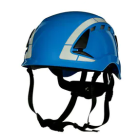 3M X5003VX-ANSI Vented Reflective SecureFit X5000 Series Safety Helmet-Blue