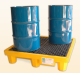Ultratech Standard Model P2 2-Drum Ultra-Spill Pallet
