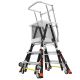 Little Giant 18503-240 Adjustable 3' - 5' Safety Cage - Type IAA Ladder