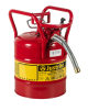 Justrite 7350130 Type II 5 Gallon DOT Transport Steel Safety Can For Flammables