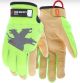 MCR Safety 964 TaskFit Goatskin leather palm D3O Padded Palm Mechanics Gloves