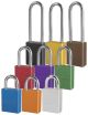 Master Lock S1106 Anodized Aluminum Safety Padlock 1-1/2in Shackle