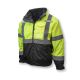 Radians SJ210B-3ZGS Three-in-One Deluxe High Visibility Green Bomber Jacket