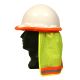 Cordova VNS101 Hi-Vis Lime Hard Hat Neck Shade with Reflective Stripping