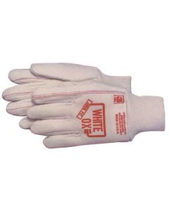 North Star 1014 White Ox Canvas Gloves Knit Wrist