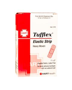 Hart 1076 TUFFLEX Elastic Strip, heavy woven elastic cloth Bandages