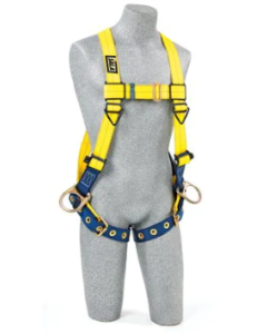 3M DBI-SALA 1102008 Delta Vest Style Harness, Side and Back D Rings, Universal Size