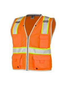 Kishigo 1511 Class 2 Brilliant Series Orange Safety Vest
