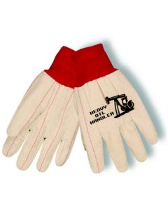 Cordova 24101 Heavy Oil Handlers Canvas Knit Wrist Double Palm Glove
