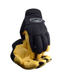 PIP 2907 Caiman MAG Multi-Activity Glove with Sheep Grain Leather Palm and Black Spandex Back