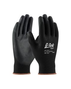 PIP 33-B125 G-Tek Seamless Knit Nylon Blend Glove with Polyurethane Coated Flat Grip