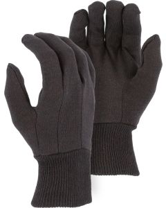 Majestic 3401 Brown Jersey 8 oz. Cotton Gloves