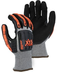 Majestic 35-5575 X-15 Cut & Impact Resistant Glove 