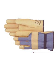 North Star Glove 420 Soft Tan Gloves with Canvas Back