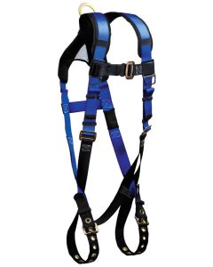 Falltech 7016B Contractor 1D Standard Non-belted Full Body Padded Harness