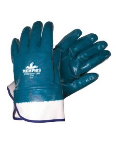 MCR 9761 Predator Fully Dipped Nitrile Gloves with Safety Cuff