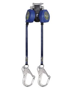 Falltech 5029C 15lb Tool Tether with Dual Steel Screwgate Carabiners, 36"
