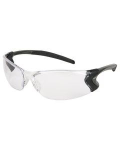 MCR Safety BD110PF BD1 Safety Glasses with Clear Lens MAX6 Superior Anti-Fog Lens Coating
