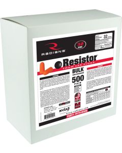 Radians FP70-B500 Resistor 32 Disposable Foam Earplug Products