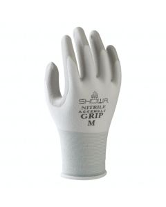 Showa 370W Atlas White Nitrile Coated Glove