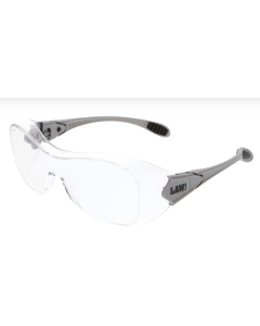 MCR OG110AF Law OTG Series Over the Glass Safety Glasses Clear Anti-Fog Lens