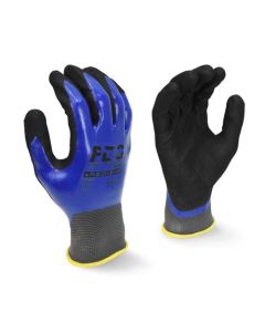 Radians RWG32 FDG Coating Full Dipped Waterproof Nitrile Work Glove