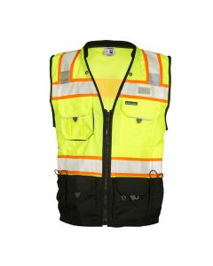 Kishigo S5002 Premium Black Series Surveyor's Safety Vest