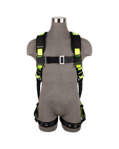 Safewaze FS185DL PRO Full Body Harness 1D, Dorsal Link, MB Chest, TB Legs