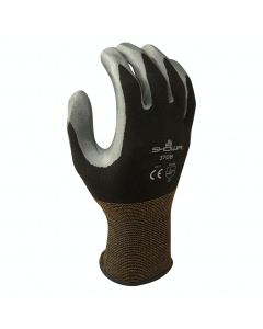 Showa 370B Atlas Black Nitrile Coated Glove