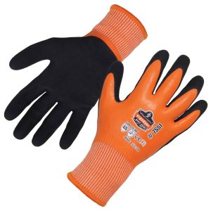 Ergodyne ProFlex 7551 Coated Cut-Resistant Winter Work Gloves Waterproof Gloves